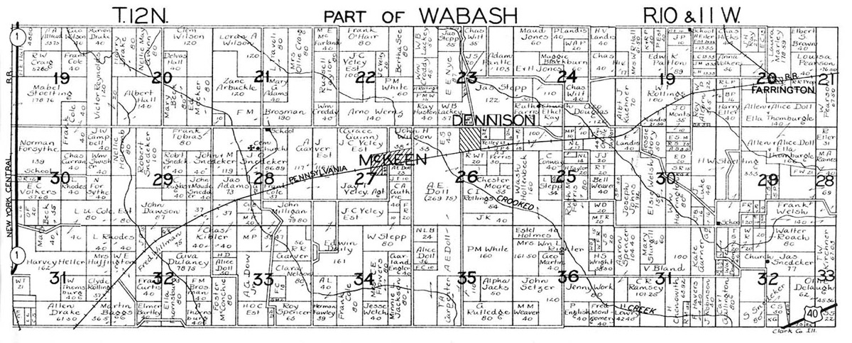 Wabash Township map alternate